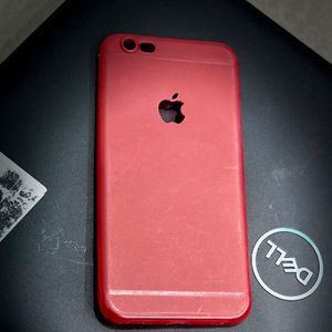 Iphone 6/6S Thin Silicon Case - Red
