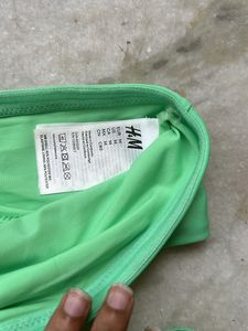 H&amp;M Swimwear Skirt Top And Bottom Set