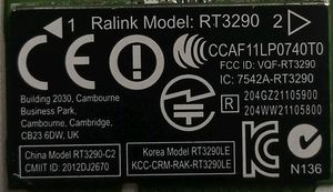 Mediatek Ralink Network Adapter Card