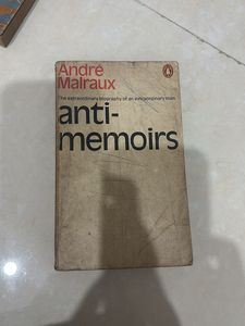Anti-Memoirs by Andre Malraux + 3 Free Books