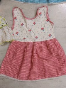 Cotton Frocks For 1-2 Yrs Girl