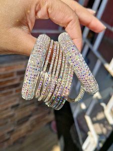 Sparkling Rhinestone Bangles (Set)