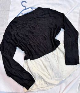 🎁Buy1 Get1 Free Cute Black &amp; White Cardigan F