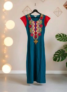 Elegant Embroidered Kurta