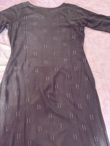 Striaght Kurta- Green Colour