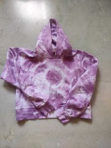 Branded New Purple Tie-Dye Hoodie