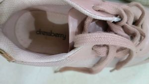 Pink Dress berry Sneakers