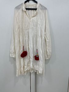 💖 Boho Chic Dream Tunic: Pintucks &amp; Tassels! ✨