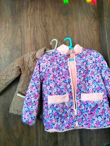 Stylish Cute COMBO  Girls' Floral Jacket