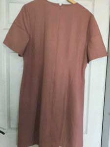 Wardrobe By Westside Blush Pink Ruffle Dres