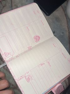 Charming Decorative Book + 2 Floral Hair Clip Free