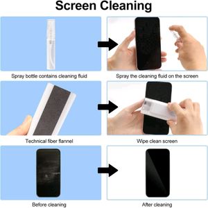 7 in 1 Electronic Cleaner kit Keyboard Cleaner Keyboard Cleaning Kit Laptop Cleaner with Brush Portable Multifunctional Cleaning Tool