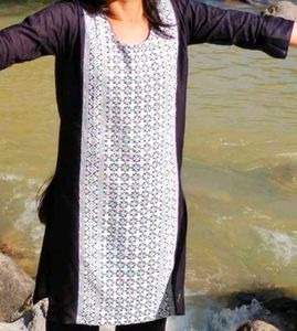 Elegant Black Kurta