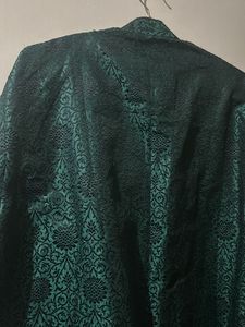 Royal Green Men’s Wedding Kurta