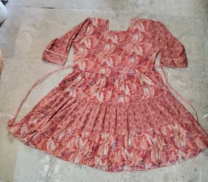 Floral Tiered Kurti