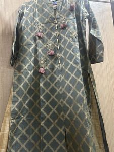 Grey 2 Pc Kurti