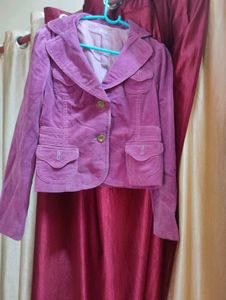 Magenta Colour Blazer
