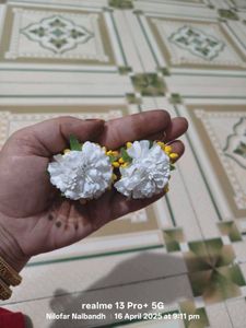 Floral Statement Earrings