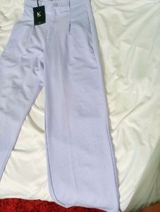 White Flared Pants