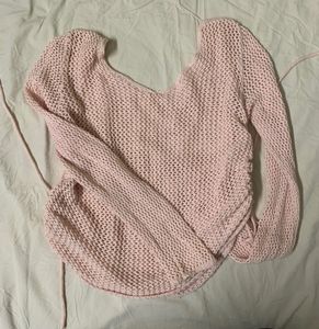 Pink Knit Sweater