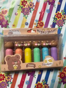 Kawaii Bear Highlighter Set