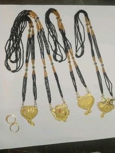 Combo Of 4 Mangalsutra With Free Earings