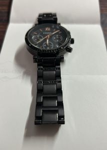 FOSSIL Ladies Black &amp; Gold Watch (COD Available)