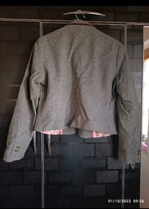 Coat Grey Color No Flaws
