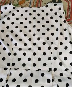Polka Dot Fit &amp; Flare Dress