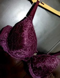 Dark Purple🟣 Lace Bra for 38 B Bust