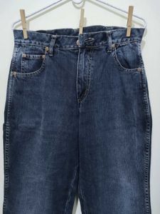 Wrangler Distress Retro Straight Grey Denim Jeans