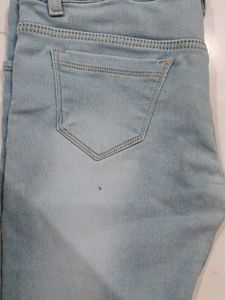 High Waisted Light Wash Jeans