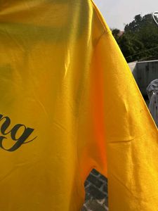 Yellow oversized  M L size