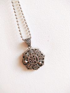 Tibetan Buddhism Symbols Pendant + Chain
