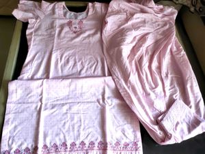 Pink Patiyala Suit