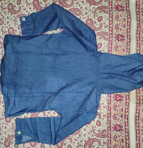 Denim Hooded Jacket