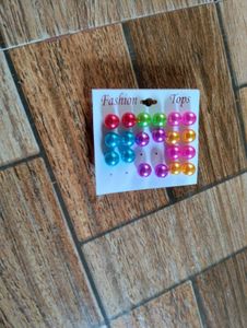 Colorful Stud Earrings