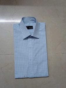 Checkered Light Blue Shirt