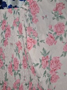 Floral Print Long Sleeve Top