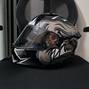 STUDDS DRIFTER D1 DECOR MATTBLACK & GREY Helmet
