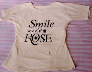 Smile Wild Rose Tee
