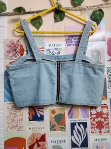 Denim Bustier