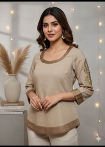 Festive Golden top