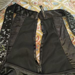 Elegant Black Halter Top