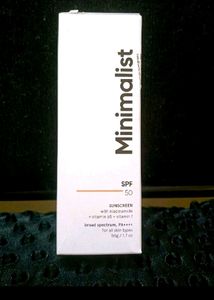 Minimalist Sunscreen
