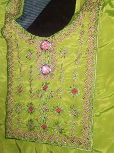 beautiful green salwar suit