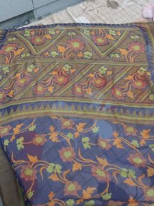 Floral Print Saree