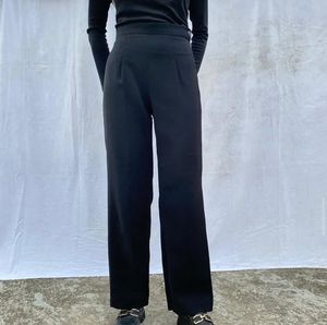 Black Korean Trousers