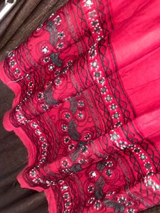 Red Lehnga Blouse