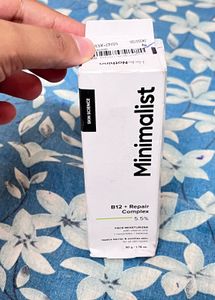 Minimalist Face Moisturizer